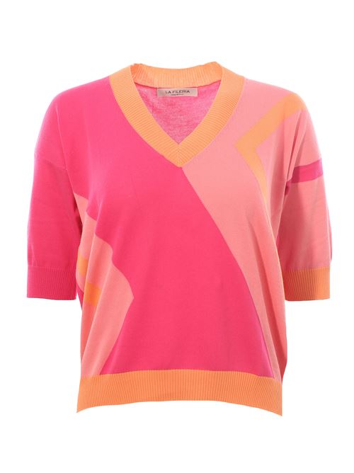 marquetry v-neck LA FILERIA | 5920214055328